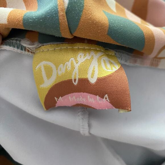 Anthropologie Dazey LA Legging Ani Figures Artsy Abstract Printed High Rise - Picture 8 of 11